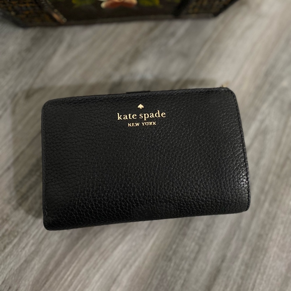 Kate Spade Black Leather Wallet